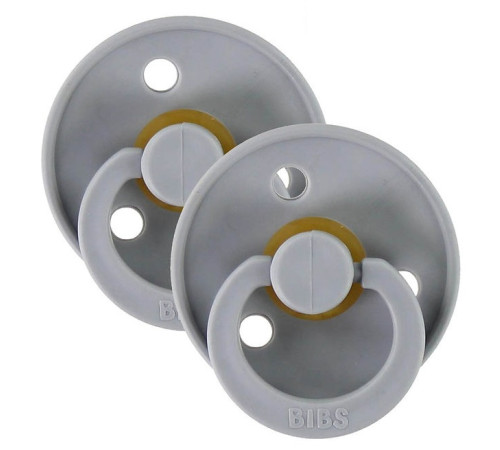  bibs suzeta rotunda din latex color s cloud & cloud  (0-6 luni) 2 buc.