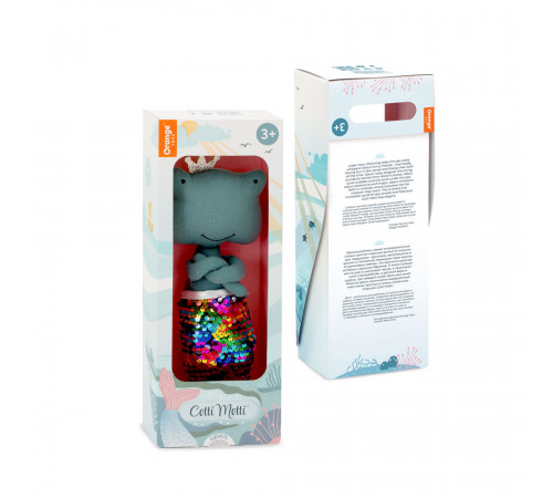 orange toys Мягкая игрушка "Лягушка Фиона: Русалка" cm12-15 (30 см.)
