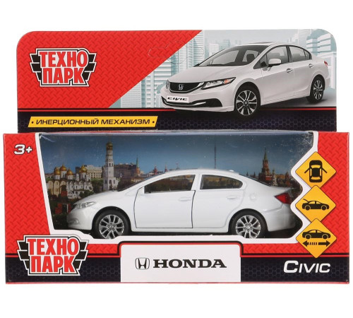 Jucării pentru Copii - Magazin Online de Jucării ieftine in Chisinau Baby-Boom in Moldova technopark model auto honda civic 1:32, alb