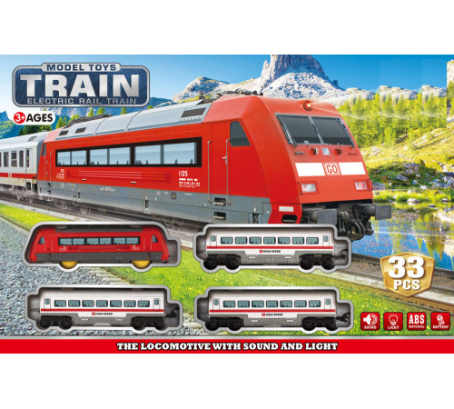  icom 7162067 tren electric cu lumină și sunet