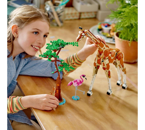 lego creator 31150 constructor 3 in 1 "safari cu animale sălbatice" (780el.)