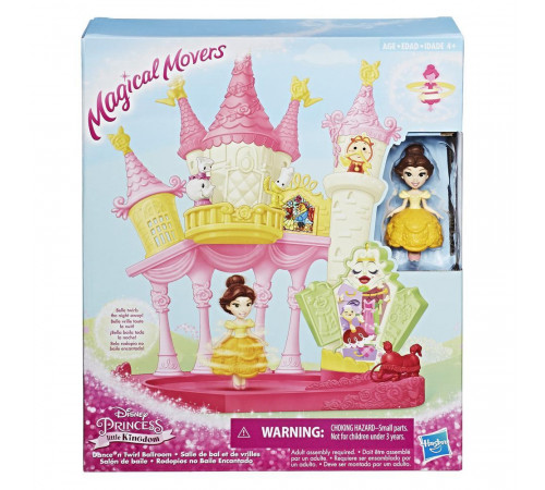  disney princess e1632 Игровой набор "Дворец Белль с куколкой"