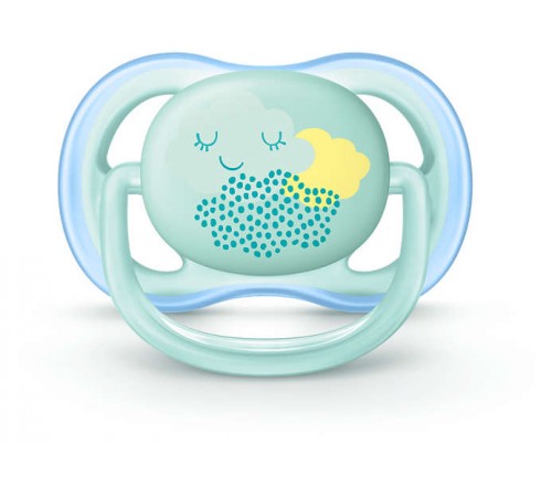 avent scf344/20 suzera din silicon ultra air (0-6 m.) 2 buc.