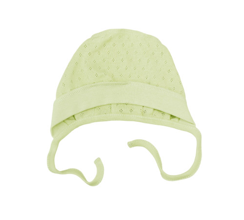 Haine pentru copii in Moldova Minikin 25150543 Căciulă cu legături "Frunză ajurata" (m.43) verde  minikin 25150543 căciulă cu legături "frunză ajurata" (m.43) verde