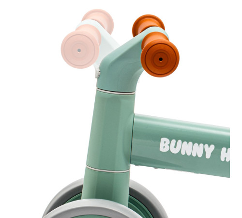 babymix 56299 run bike bunny hop ultralight verde