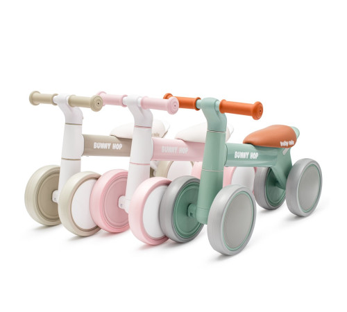 babymix 56299 run bike bunny hop ultralight verde