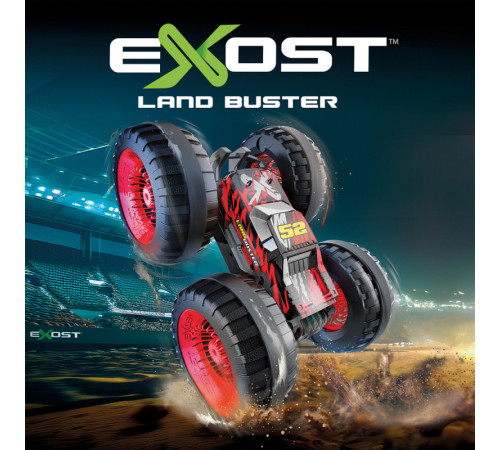 as kids 7530-20292 mașină cu radio control "land buster" roșu