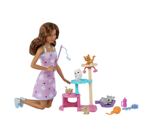 barbie hhb70 papusa barbie cu animale de companie