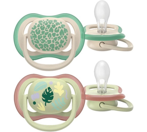  avent scf087/17 suzera din silicon ultra air (6-18 m) 2 buc.