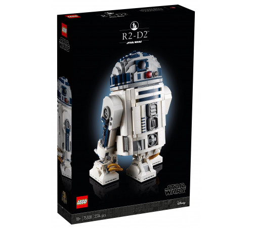  lego star wars 75308 Конструктор "Звёздные войны: r2-d2" (2314 дет.)