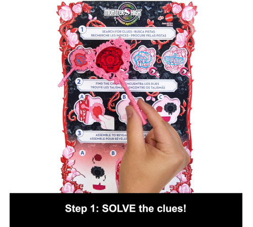 monster high hyt72 set surpriză mysteries "secretele draculaurei"