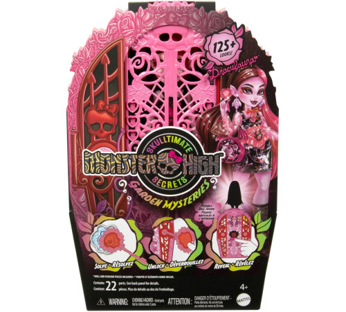 monster high hyt72 set surpriză mysteries "secretele draculaurei"