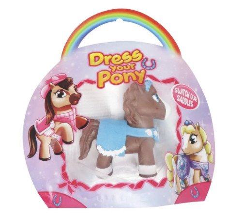 dress your pony dir-l-20002 figurine costumate de ponei (in sort.)