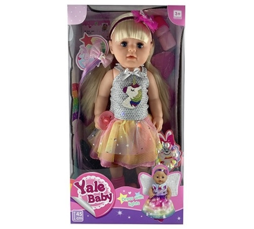 op ДД02.181 papusa cu accesorii "yale baby" (45 cm.)