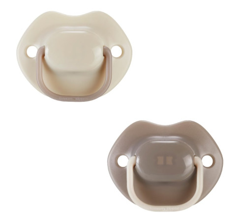 tommee tippee tt0501 Пустышка симметричная силиконовая "moda" (18-36 м) 2 шт.
