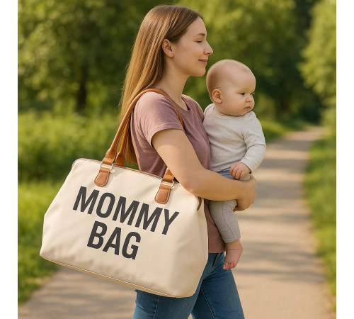 baby mix 58349 geantă pentru mămici "mommy bag" bej