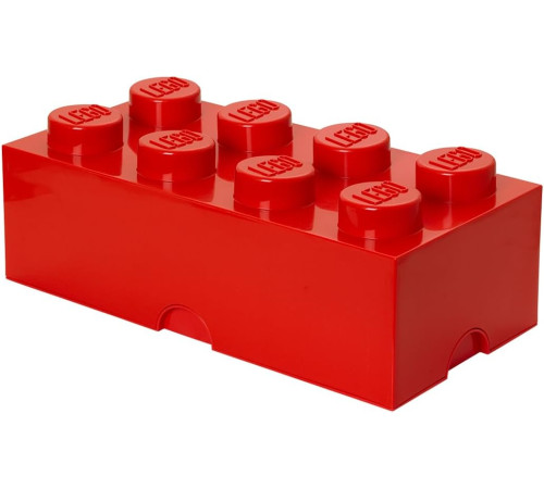 Детский&nbsp;магазин в Кишиневе в Молдове lego Контейнер для хранения storage brick 8 (50 x 25x18 cм) красный