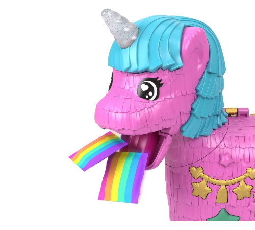 polly pocket hyd96 Игровой набор "Единорог: Вечеринка!"