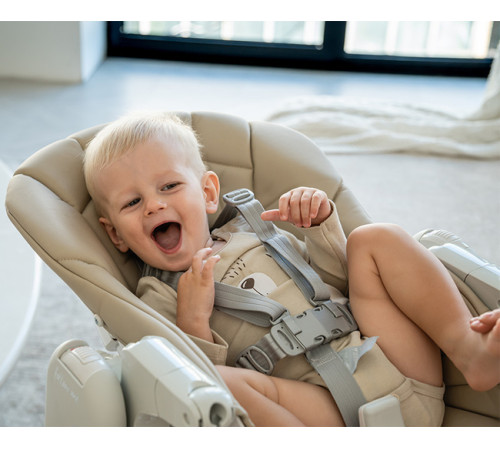 peg perego Стульчик для кормления - качели 3в1 tatamia follow me cacao