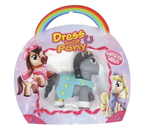 dress your pony dir-l-20002 figurine costumate de ponei (in sort.)