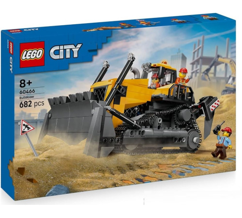 lego city 60466 constructor "buldozer galben" (682 el.)