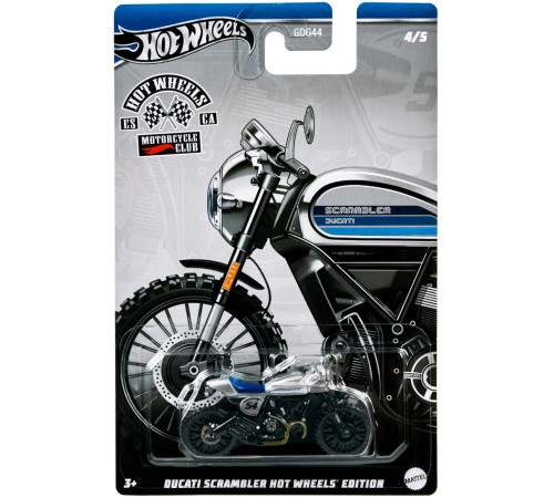 hot wheels hwr59 motocicletă de colecție "motorcycle club" (in sort.)