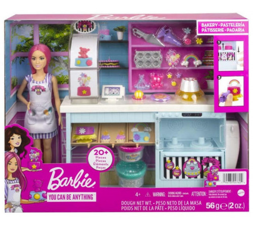 barbie hgb73 set de joc " patiserie"