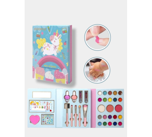 10660 set de cosmetice pentru copii igoodco make-up set "unicorn" 