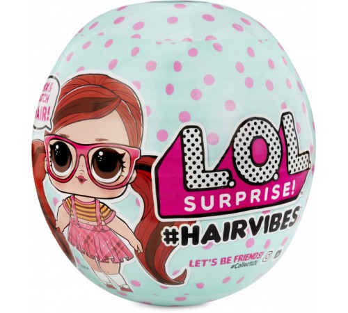 l.o.l. 564744-w1 Игровой набор с куклой surprise! s6 w1 hairvibes Модные Прически  в асс.