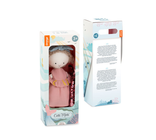 orange toys Мягкая игрушка "Овечка Зои в платье" cm03-13/s21 (29см.)