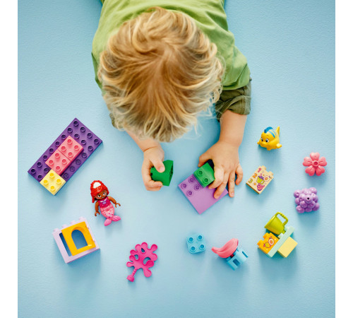 lego duplo 10420 Конструктор "Кофейный киоск Ариэль и Флаундер" (22 дет.)