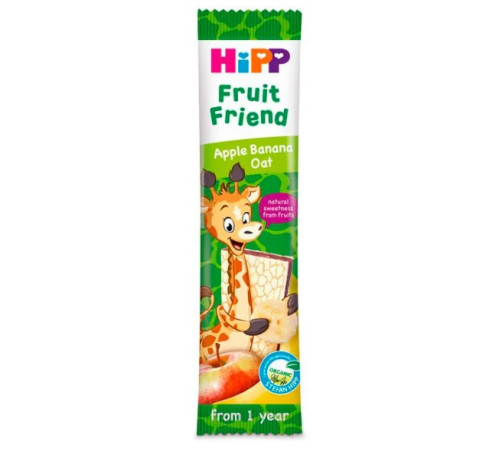 hipp 31361 gustare cu fructe mere-banane-ovaz (23 gr.)