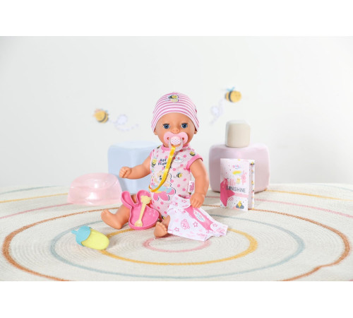 zapf creation 834596 bebeluș frumos baby born cu accesorii (36 cm)