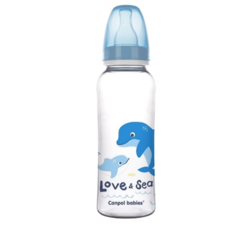 canpol 59/400 sticluta "love&sea" (250 ml.) 1 buc.