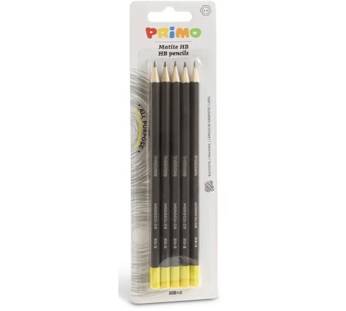  primo 5301hb5 set creioane grafit (5 buc)