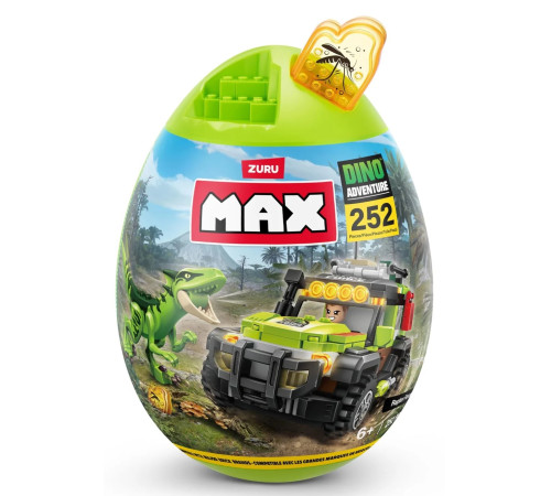 Детский магазин в Кишиневе в Молдове zuru 83154 Конструктор в яйце "dino max" (252 дет.)