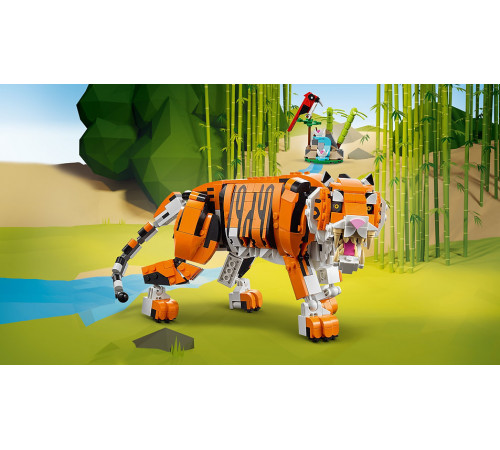 lego creator 31129 constructor "majestic tiger" (755 el.)