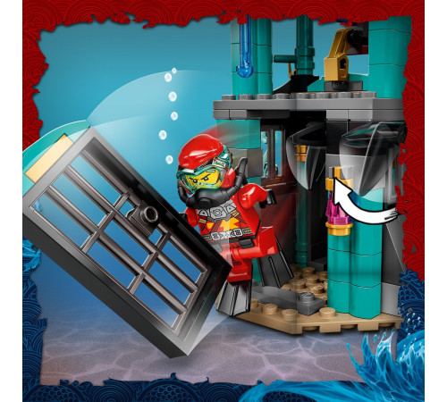 lego ninjago 71755 Конструктор "Храм Бескрайнего моря" (1060 дет.)