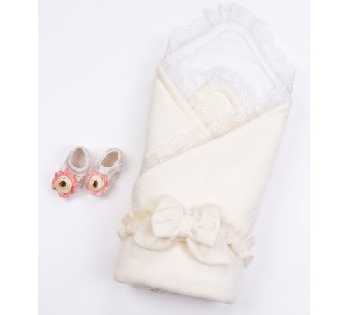  veres 125.06.03 Конверт-одеяло "velour lace milk" (80 х 80 см.)