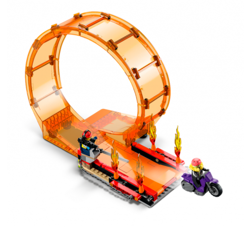 lego city 60339 constructor "double loop stunt arena" (598 el.)