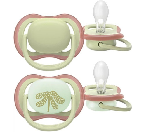  avent scf087/18 suzera din silicon ultra air (6-18 m) 2 buc.