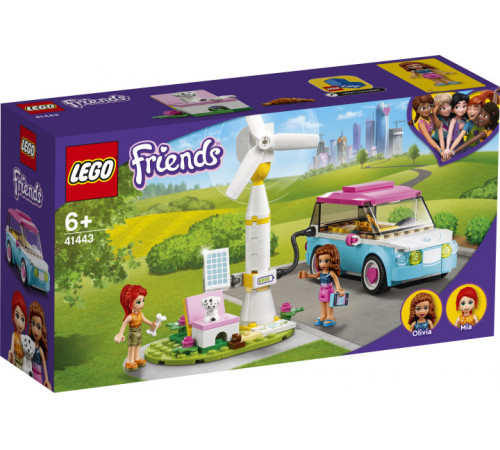  lego friends 41443 Конструктор "Электромобиль Оливии" (183 дет.)