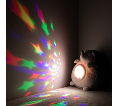 chipolino pil02511lhed jucărie de pluș cu proiector și muzică "arici"