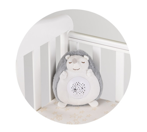 chipolino pil02511lhed jucărie de pluș cu proiector și muzică "arici"