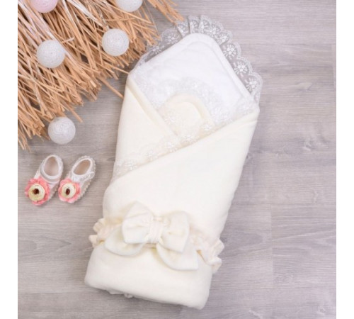  veres 125.06.03 Конверт-одеяло "velour lace milk" (80 х 80 см.)