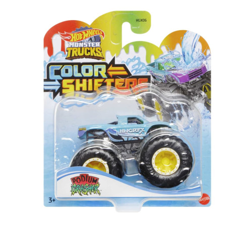 hot wheels hgx06  Внедорожник monster trucks "Измени цвет" (в асс.)