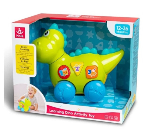 hola toys 6105 jucarie muzicala "dinozaur"