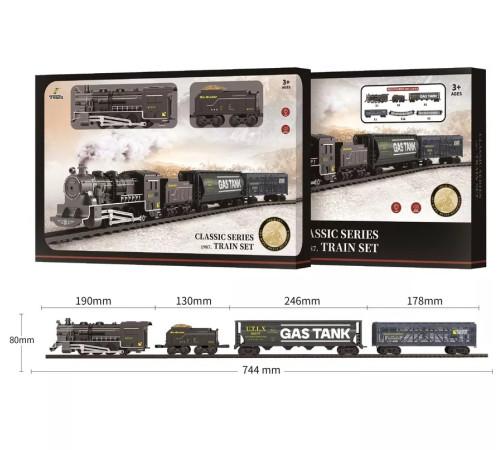 43345 set de joacă "tren clasic" cu cale ferată