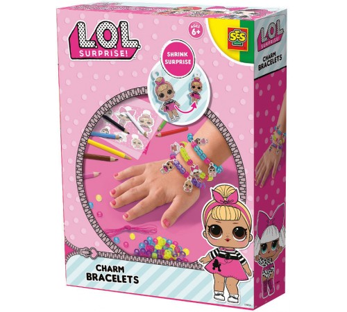SES Cretive 14196S Набор творчества L.O.L. Charm Bracelets Детский магазин в Кишиневе в Молдове ses cretive 14196s Набор творчества l.o.l. charm bracelets