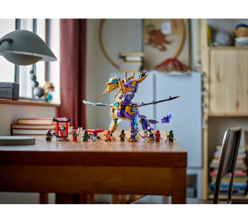 lego ninjago 71836 constructor "arcul dragonului focus" (869 el.)